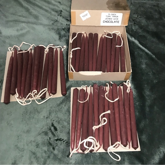 american candle Accents Joined Wick 4 Tiny Taper Candles With